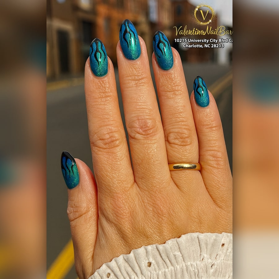 Nail design by Valentino Nail Bar